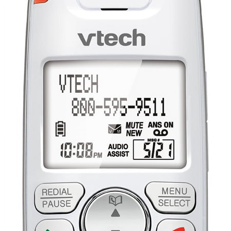 Vtech Sn6187 Careline Cordless Answering System With Portable Pendant - image 4 of 5