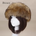 thumbnail image 5 of Jkerther Thick Fluffy Russian Cap Faux Fur Headband Hat Winter Earwarmer Ski Hats For Women, 5 of 5