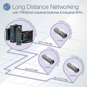 TRENDnet TI-G102i 10-Port Industrial Gigabit L2 Managed DIN-Rail Switch