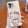 thumbnail image 1 of Carcasa Para Xiaomi Mi 11 lite 10T 11T Pro Funda Suave Lindo Gato Soporte Girar Maquillaje Espejo Teléfono Cubierta Trasera Gao Jiahui unisex, 1 of 2