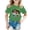 Green, variant on XEGLSBU Girls T Shirts Size 12-14 Youth Kid Girls Cute Graphic Round Neck Short Sleeve Tee Summer Casual T Shirt Blue-C Size 7-8 Years