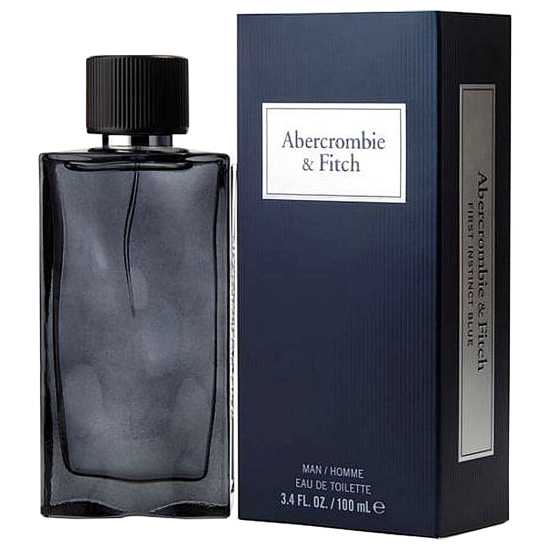 Abercrombie and Fitch First Instinct Blue Eau De Toilette Spray, Cologne for Men, 3.4 Oz.