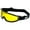 Yellow, variant on Birdz Eyewear Robin Sport Skydiving Snowboarding Motorcycle Riding Goggles (Yellow)