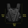 thumbnail image 3 of Off Road Motorcycle  Motorcycle  Motorcycle  Protective Vest  Outdoor Sports  Four Seasons Breathable Protective Chest And Vest, 3 of 3