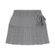 thumbnail image 4 of Minifalda bonita para disfraz, falda corta de cintura baja para boda, cóctel, vestido elegante gris, 4 of 9