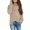 Khaki, variant on Children Winter Solid Color Sweater Knit Pullover