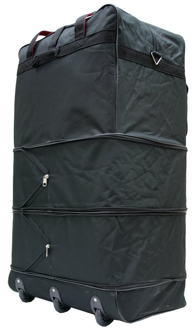 8-wheels 36" Rolling Wheeled Duffle Bag Spinner Suitcases Luggage