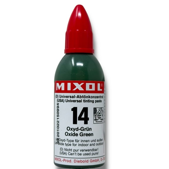 Mixol - A Multipurpose Tinted Base & Universal Colorant ( Oxide Green 20ml #14 )