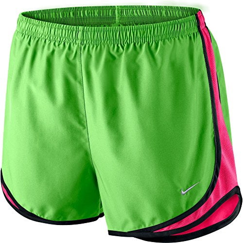 Nike Women's Tempo Short Action Green/Hyper Pink/Black/Wolf Grey Shorts SM  X 3.5 
