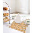 thumbnail image 4 of Spring Botanical Kitchen Dish Towels for Drying Dishes Set of 2, Watercolor Floral Flowers Botanical Yellow Waffle Weave Microfiber Hand Tea Bathroom Towels Quick Dry & Absorbent Towel 12x12, 4 of 7