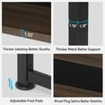 thumbnail image 7 of Tribesigns 6FT Conference Table, 70.9" W x 31.5" D Meeting Room Table, Large Rectangular Computer Desk for Office, Dark Grey, 7 of 7