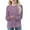 Purple, variant on Efsteb Kids Girls Shirts Long Sleeve Tops Round Neck Knit Top Fashion Comfy Cute Tops Solid Color Loose Casual Blouses (Light Blue,9 Years)