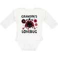 thumbnail image 3 of Inktastic Valentine's Day Grandpa's Lovebug Boys or Girls Long Sleeve Baby Bodysuit, 3 of 5
