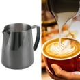 thumbnail image 3 of Frothing Pitcher, One Piece Coffee Cup, Eagle Nozzle Heat Insulation for Home Cafe, 3 of 8