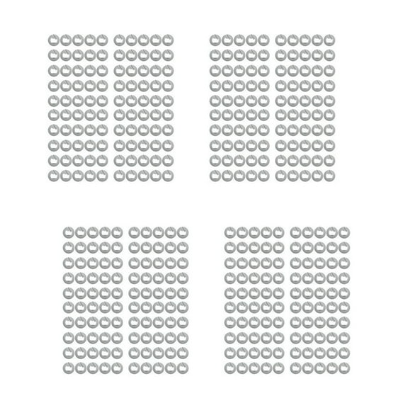 400Pcs NFC Ntag213 Nfc Label Sticker 13.56MHz ISO14443A 213 Sticker Universal Lable for ALL NFC Enabled Phone