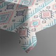 thumbnail image 3 of Multicolor Triangular Geometric Boho Pattern Rectangle Tablecloth 60"x84",Waterproof Polyester Rectangle Table Cloth, Wipeable Spillproof Polyester Tablecloth for Dining, Camping, Indoor and Outdoor, 3 of 5