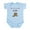 Sky Blue, variant on - Proud US Navy Niece Infant Bodysuit - Baby Light Bodysuit, Size Newborn - 24 Months