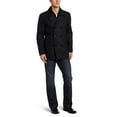 thumbnail image 3 of Kenneth Cole Men's 449NB304 Pea Coat with Attatched Bib Including Big & Tall - Black - 4XLT, 3 of 4