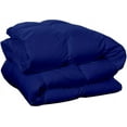 thumbnail image 2 of 500-TC Egyptian Cotton All Season Comforter for Adults Extra Large King Size 120" x 136" Inches, 1pc Comforter Box Stitched with 4 Corner Tabs, 300 GSM Comforter, (Royal Blue), 2 of 7