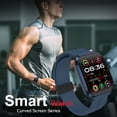 thumbnail image 5 of VIVISTAR Smart Watch 1.96"Full Touch for Android and iPhone Bluetooth Call 300mAh Battery Capacity Smartwatches with Fitness Tracker 100+ Sports Modes Waterproof Wrist Watch for Men Women（Silver）, 5 of 10