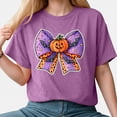 thumbnail image 2 of TOWED22 Halloween Shirt for Women Cute Ghost Vintage Graphic Halloween Tshirt for Party Short Sleeve Fall Shirt(Purple,XL), 2 of 9