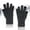 Grey, variant on Winter Black Men'S Gloves Knitted Adult Five-Finger Screen Thickening Warm Cycling