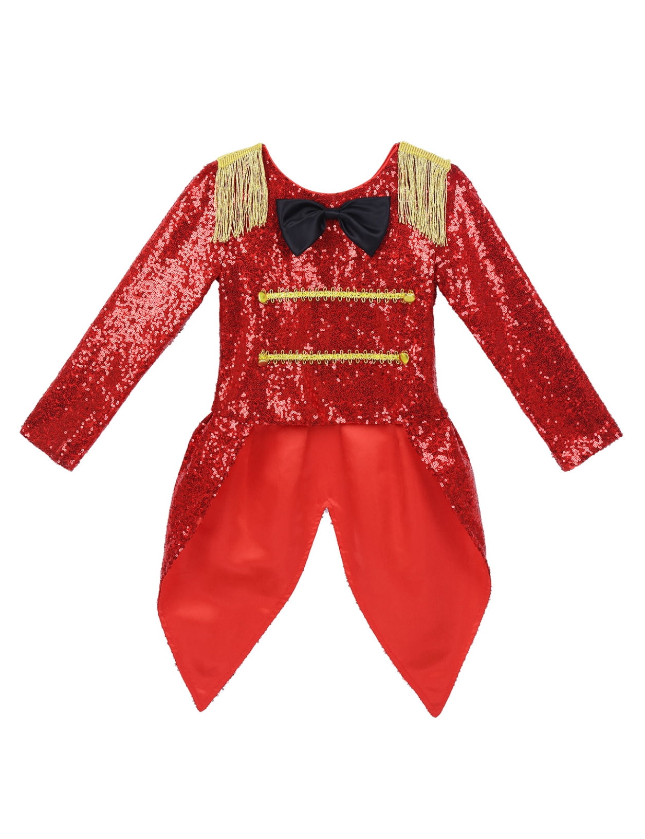 The  Greatest Showman Ring Master Ice Dancing Skater Costume Age 5-6 size 24" 