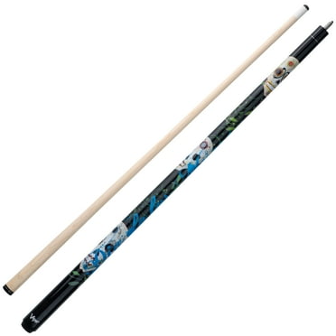 Viper Underground Dia de los Muertos 58" Billiard/Pool Cue, 2 Piece, 21 Ounce