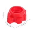 thumbnail image 2 of Tineasur 10 Pcs Colliers de Verrouillage pour Haltères Rouges avec Design Compact et Portable, Convenant à la Salle de Sport à la Maison et à l'Utilisation Extérieure, 2 of 7