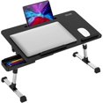 thumbnail image 1 of Besign Table de Travail Réglable LT06 Pro [Grande Taille], Bureau de Lit Debout Portable, Plateau de Petit-Déjeuner Canapé Pliable, Ordinateur Portable, 1 of 5