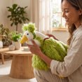 thumbnail image 6 of Christmas Porch Goose Outfit Green Furry Dress with Red Heart Accent and Matching Headwear Cute Holiday Decor for 23 Inch Front Porch Lawn Statue, 6 of 6