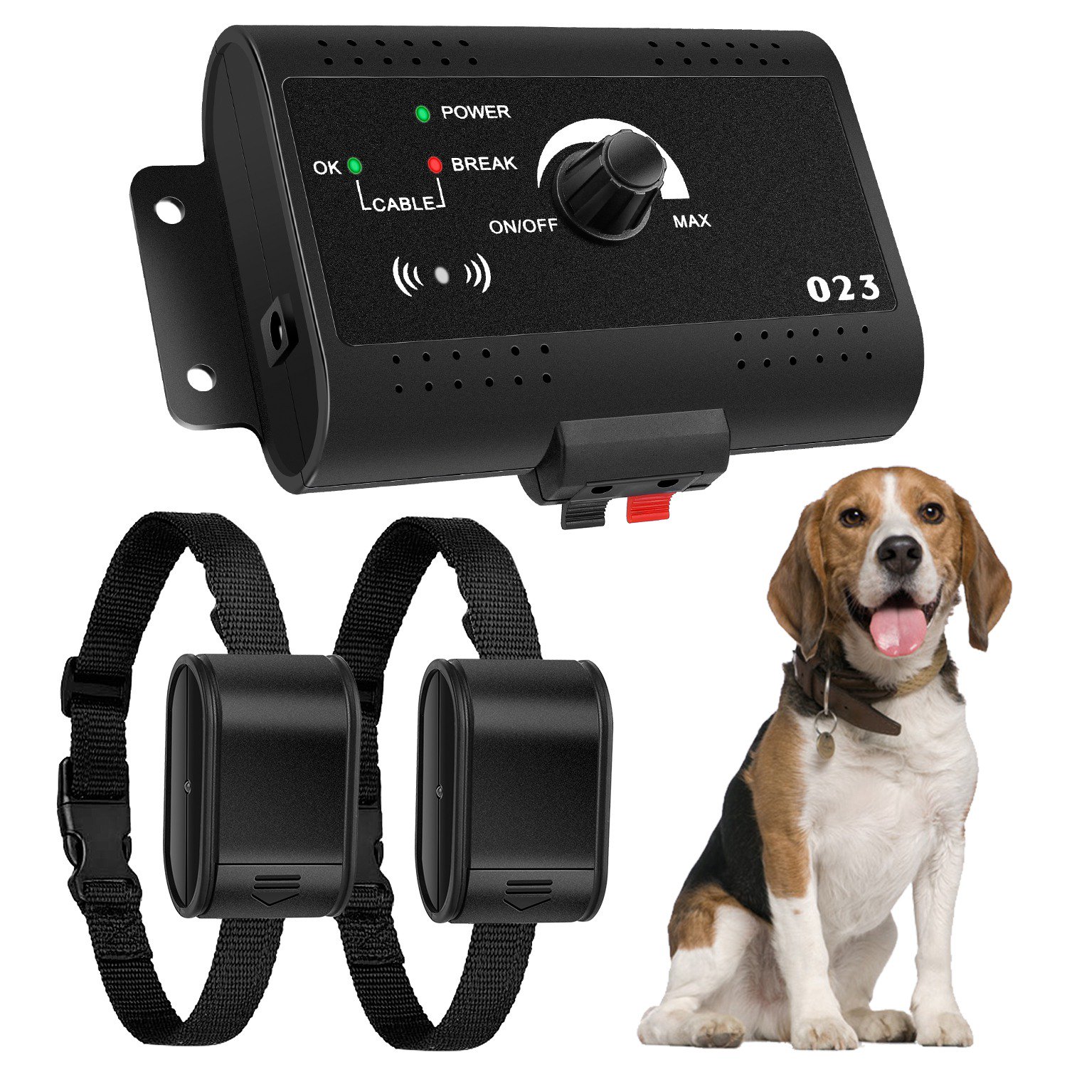 Homemart Electric Dog Fence, Electric Fence System for Dog Shock