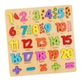 thumbnail image 4 of TISHITA Montessori Puzzle Learning Board Puzzle Board Set Early Learning Building L Number, 4 of 8