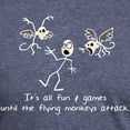 thumbnail image 3 of CafePress - Flyingmonkeysdark Men's Deluxe T Shirt - Mens Tri-blend T-Shirt, 3 of 4