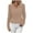 Khaki, variant on Aoochasliy Womens Sweaters Pullover Clothes Trendy Winter Solid Pullove V-Neck Casual Tops