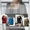 thumbnail image 3 of Cuteduck Women Plus Size Casual Ribbed Knit Blouse Fall Long Sleeve Sweater Square Neck Solid Top 1X-4X, 3 of 5