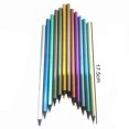 thumbnail image 7 of Travelwant 12xMetallic Colored Pencils Non-toxic Black Wood Drawing Pencils Pre-Sharpened Assorted Colors Wooden Sketching Pencil Set Premium Art Pencils, 7 of 7