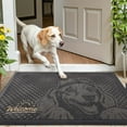 thumbnail image 2 of PABUBE Outdoor Doormat, Beagle Welcome Mat, Heavy Duty Durable Doormat Outdoor Entrance, Non-Slip Dirt & Mud Trapper Outdoor Mat for Front Doors, 2 of 10