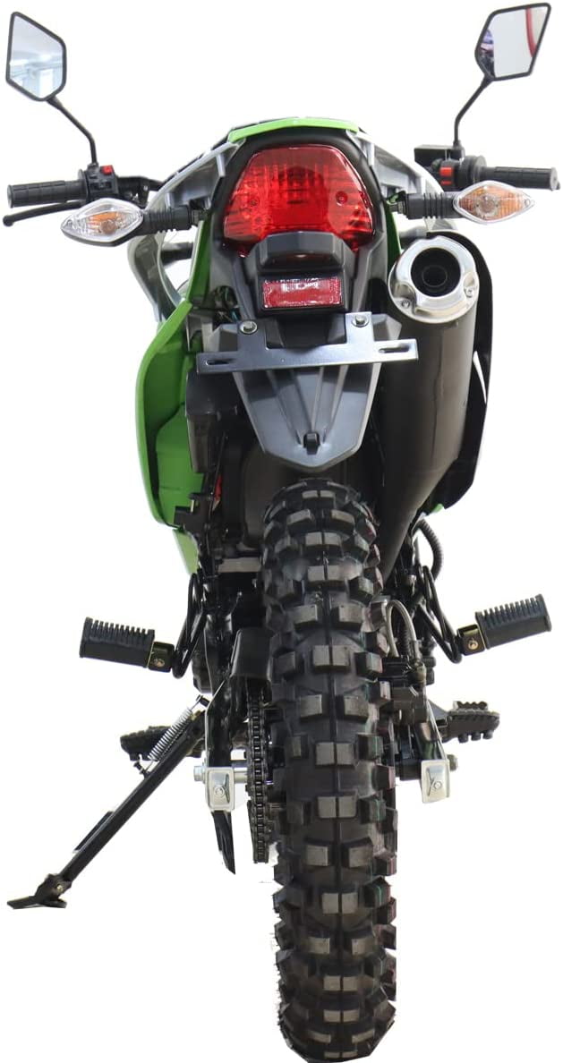 X-Pro Brand New Hawk 250 Gas Pit Dirt Bike with Dual Sports Enduro Bike! 21"/18" Wheels!