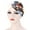 White, variant on Cheers.US Women Knot Headscarf Splicing Design Multiple Functions Headwear Solid Protective Pattern Knot Head Wrap for Taking Shower