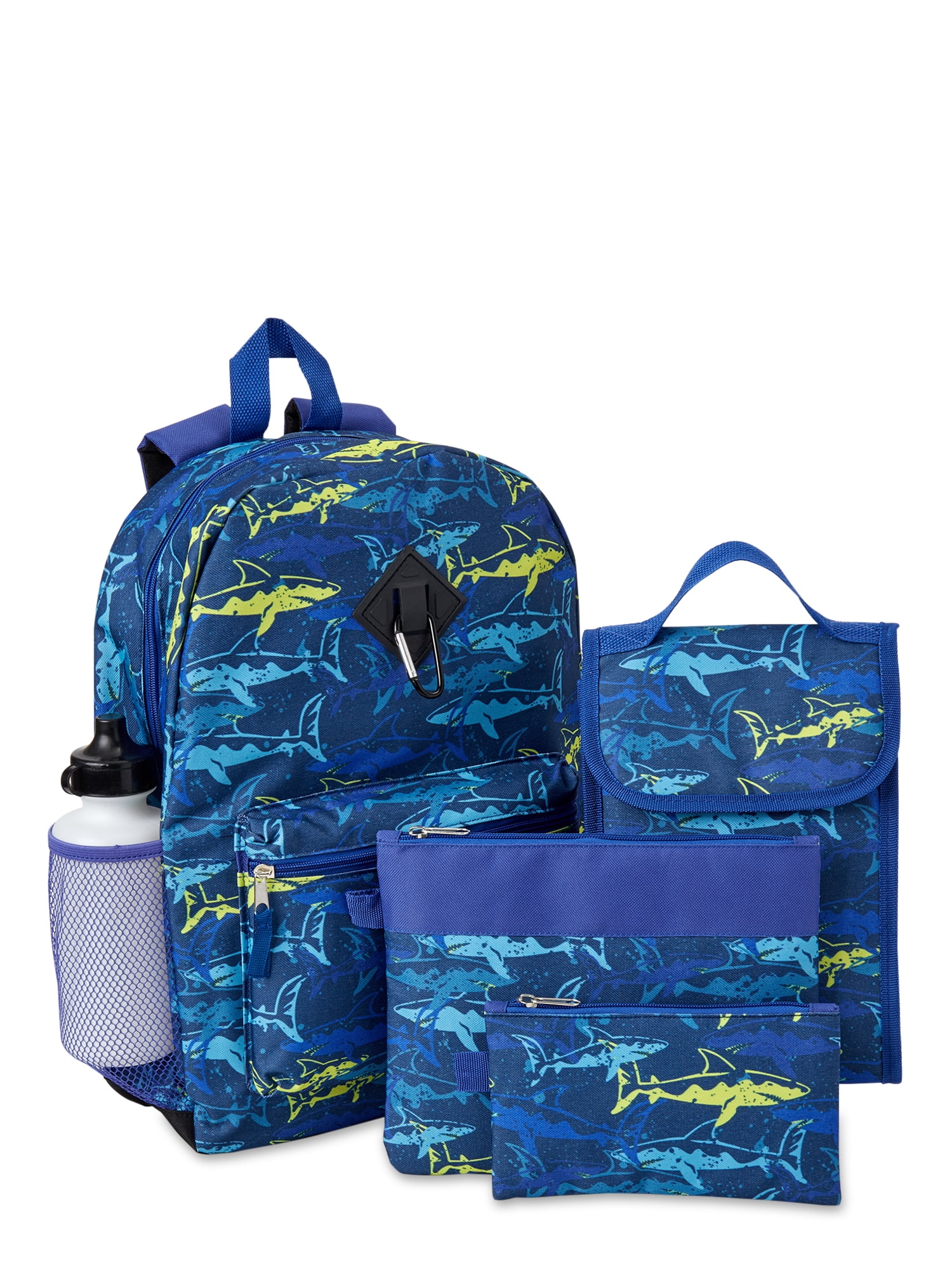 Acc22 Pop Sharks 6 Piece Backpack Set