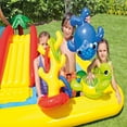 thumbnail image 5 of Intex Ocean Scene Kiddie Pool With Shade Canopy & Ocean Play Kiddie Pool & Games, 5 of 8