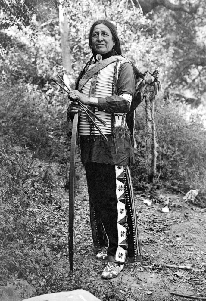 Sioux Chief C1919 Nchief Standing Bear Possibly Chief Luther Standing