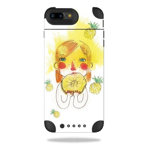 MightySkins MJAIRIP7PL-March Pineapple Skin for Mophie Juice Pack Air iPhone 7 Plus Case Wrap Cover Sticker - March Pineapple