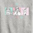 thumbnail image 3 of Frozen 2 - Pastel Character Grid - Toddler And Youth Crewneck Fleece Sweatshirt, 3 of 5