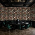 thumbnail image 3 of Rustic Peel and Stick Wallpaper Stormy Desert Night Art featuring Skulls Hats Wall Mural 17.7in x 9.8ft Self Adhesive Removable Wall Paper Renter Friendly Wallpaper for Boys Bedroom Men Cave, 3 of 8