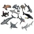 thumbnail image 1 of Bewildely 12/Set de tiburón ballena realista juguete para niños juguete educativo favores de fiesta Juguetes Educativos, 1 of 1