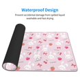 thumbnail image 3 of Cauagu Love Rabbit for Large Mouse Pad,XXL Extended Gaming Mouse Mat Long Extended Desk Mat Big Desk Pad Mat(16 x 29.5in) for Work/Game/Office/Home, 3 of 8