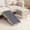 Light Gray, variant on imerelez 2 Tiers Dog Stairs for Small Dogs and Cats, Dog Ramp for Couch and Bed, Foldable 2-in-1 Wooden Pet Steps for Puppy, Split Ottoman Design (Light Grey)