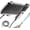 Chrome, variant on HOPOPRO 10 Inch High Pressure Rain Shower Head, 7 Mode Detachable Handheld Shower Head with Hose 71" Stainless Steel